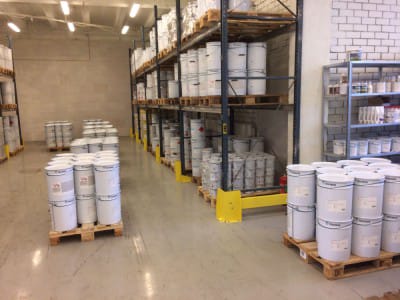 Utvikling av et lagerhyllesystem i et Teknos-lager 9